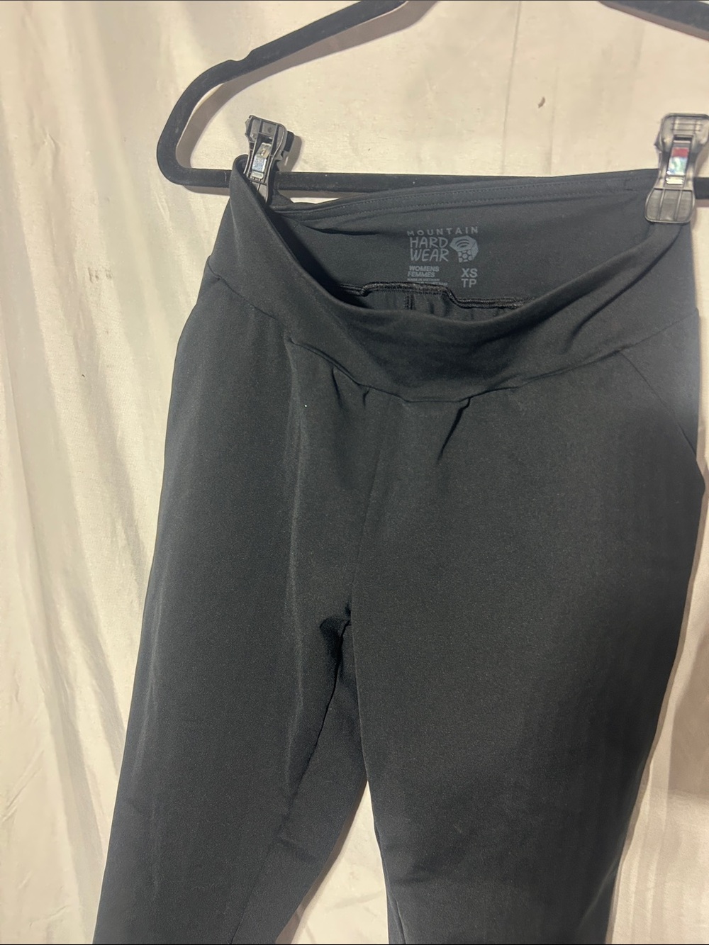 Mountain Hardwear Kids Black Performance Leggings